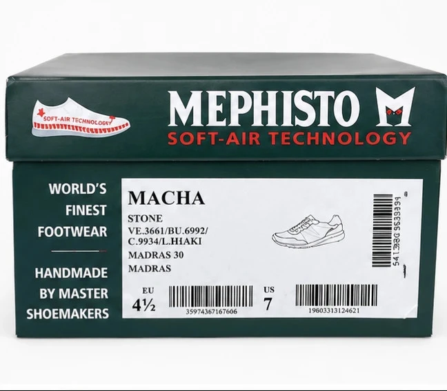 Nieuwe Mephisto Matcha sneakers – Maat 41,5 – Met originele doos – photo 7